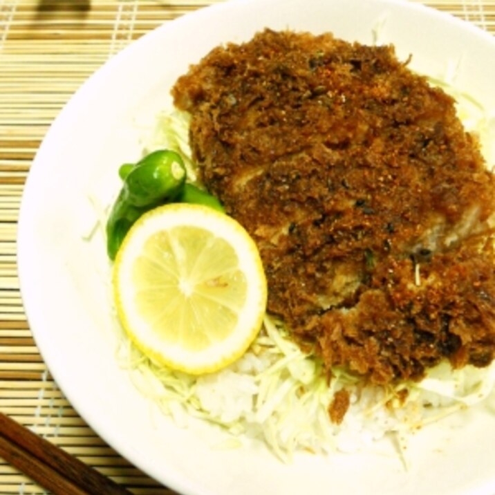 我が家のソースカツ丼